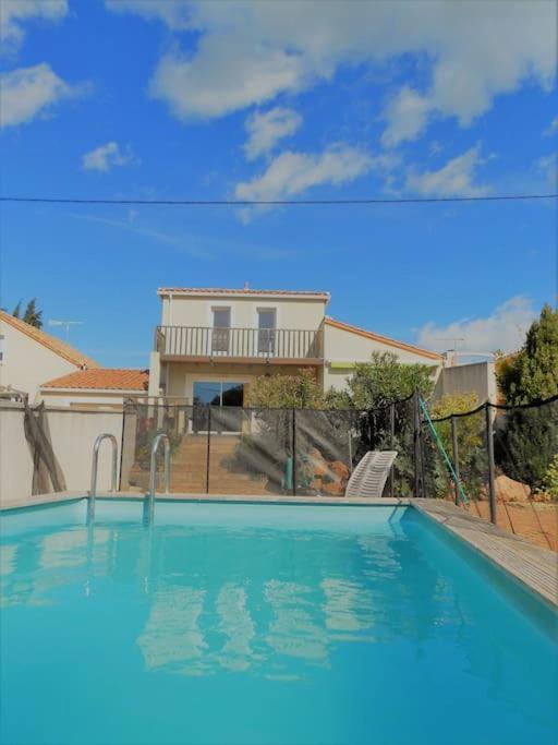 Grande Villa Neuve Avec Piscine Pres Mer Et Sete Balaruc-les-Bains Exteriör bild